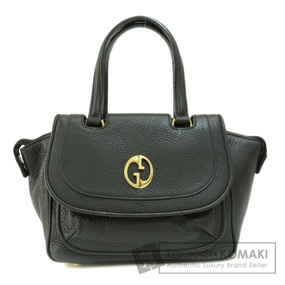 Gucci Double GG Handbag Leather